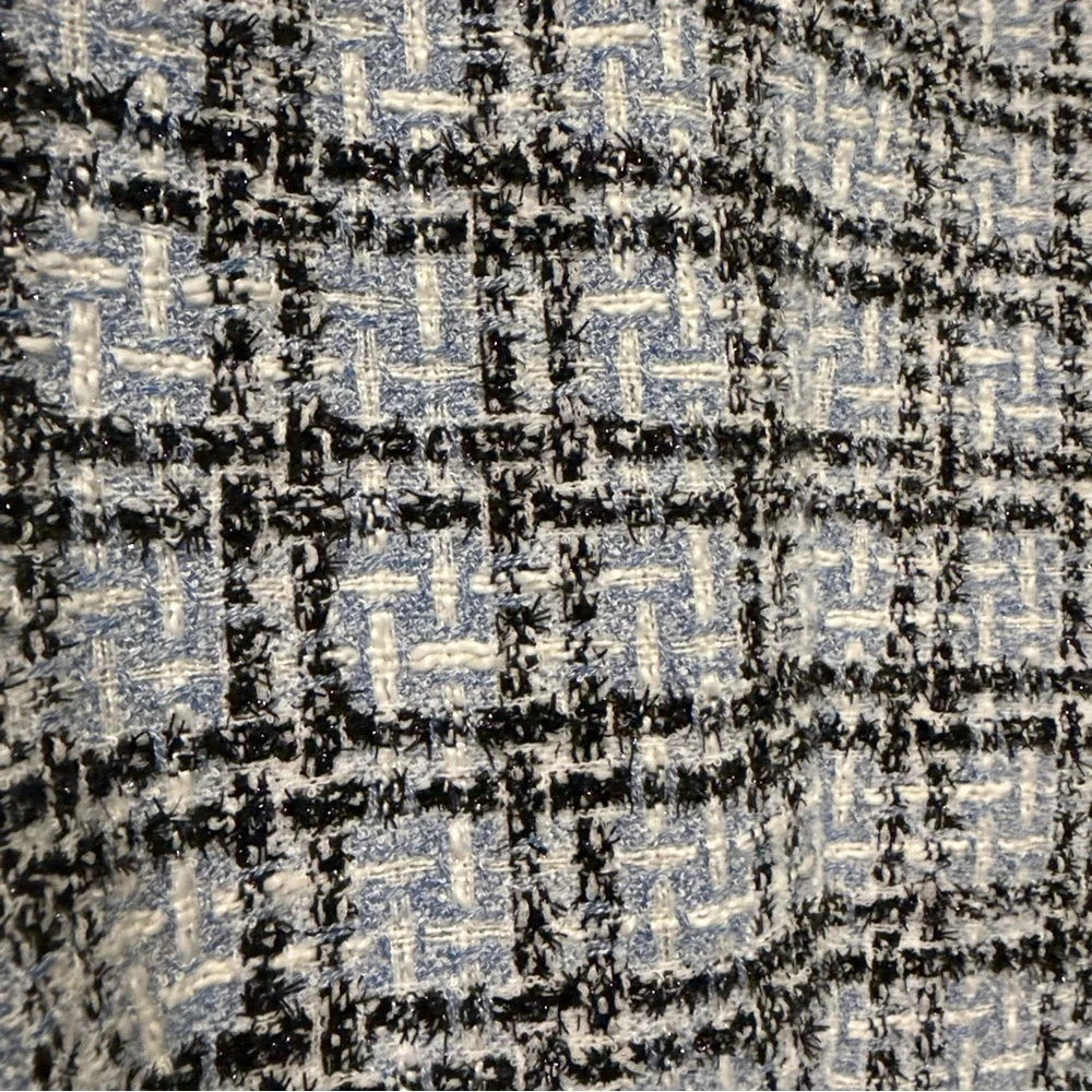 Maje Vizuli Blue Tweed Jacket
